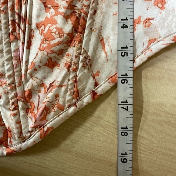 RNWY Label Bustier Corest Top Semi Sheer Long Sleeves Size L NWT - Picture 6 of 7